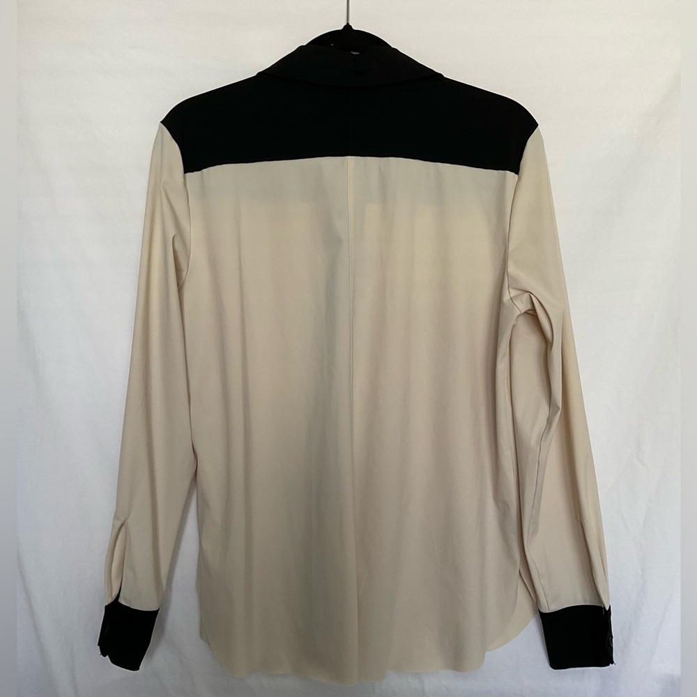 Lysse Black and Cream Button Down Shirt - Picture 2 of 6
